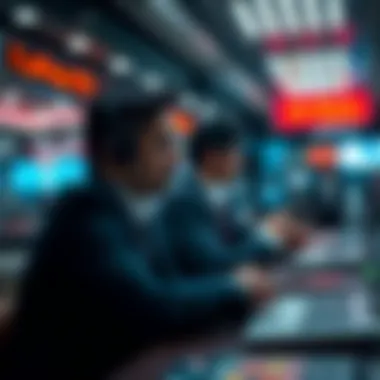 A conceptual image illustrating trends in the betting industry.