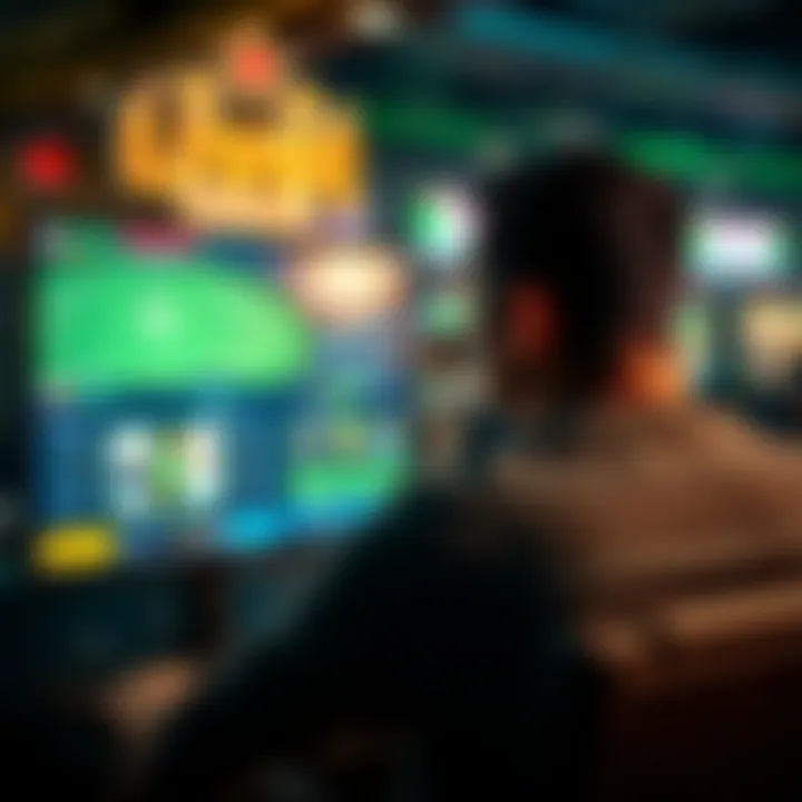 User interface of Unibet live games