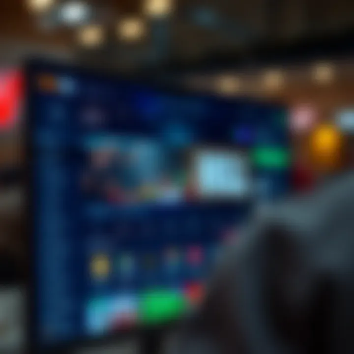 User experience interface of William Hill's platform